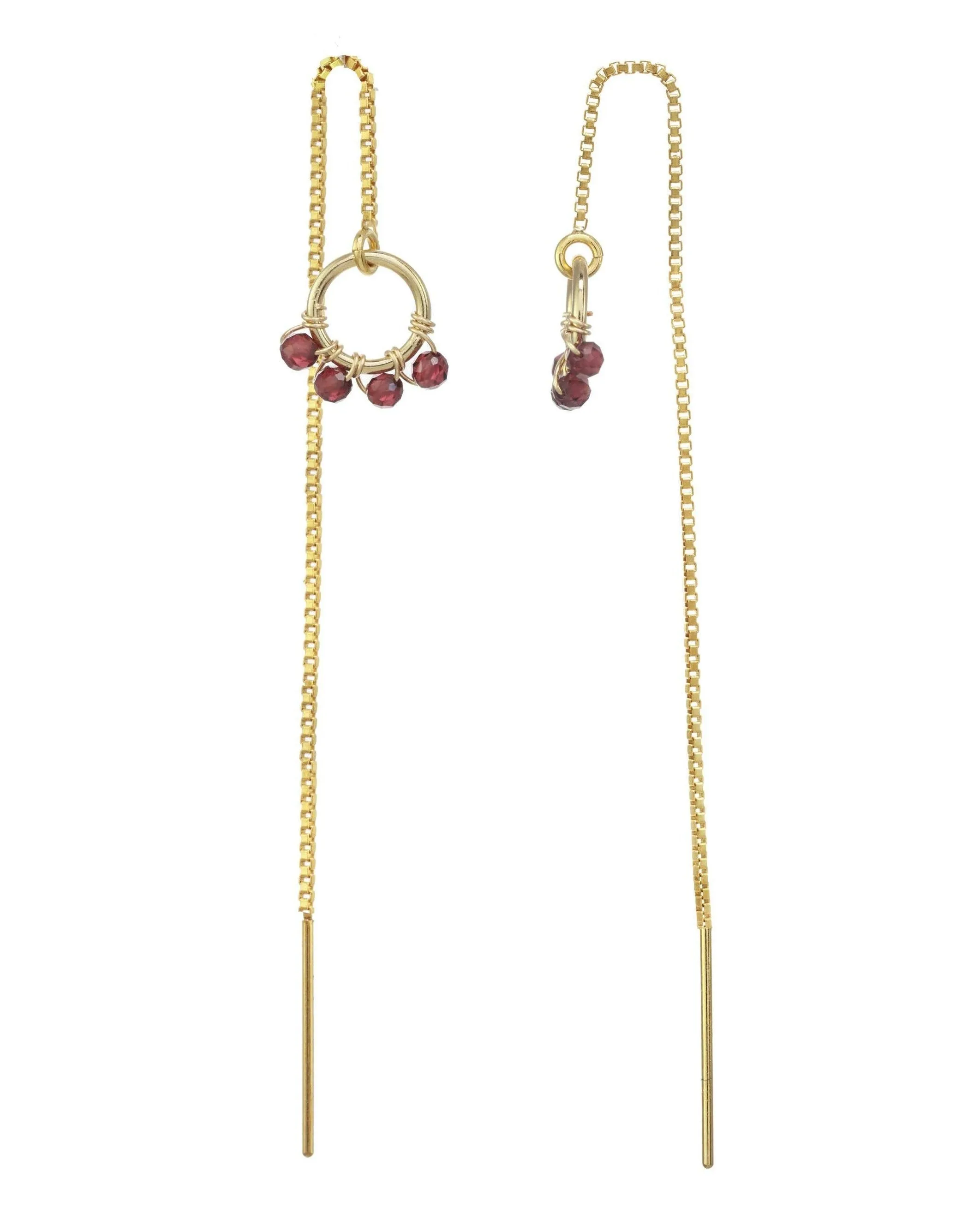 Onda Threader Earrings