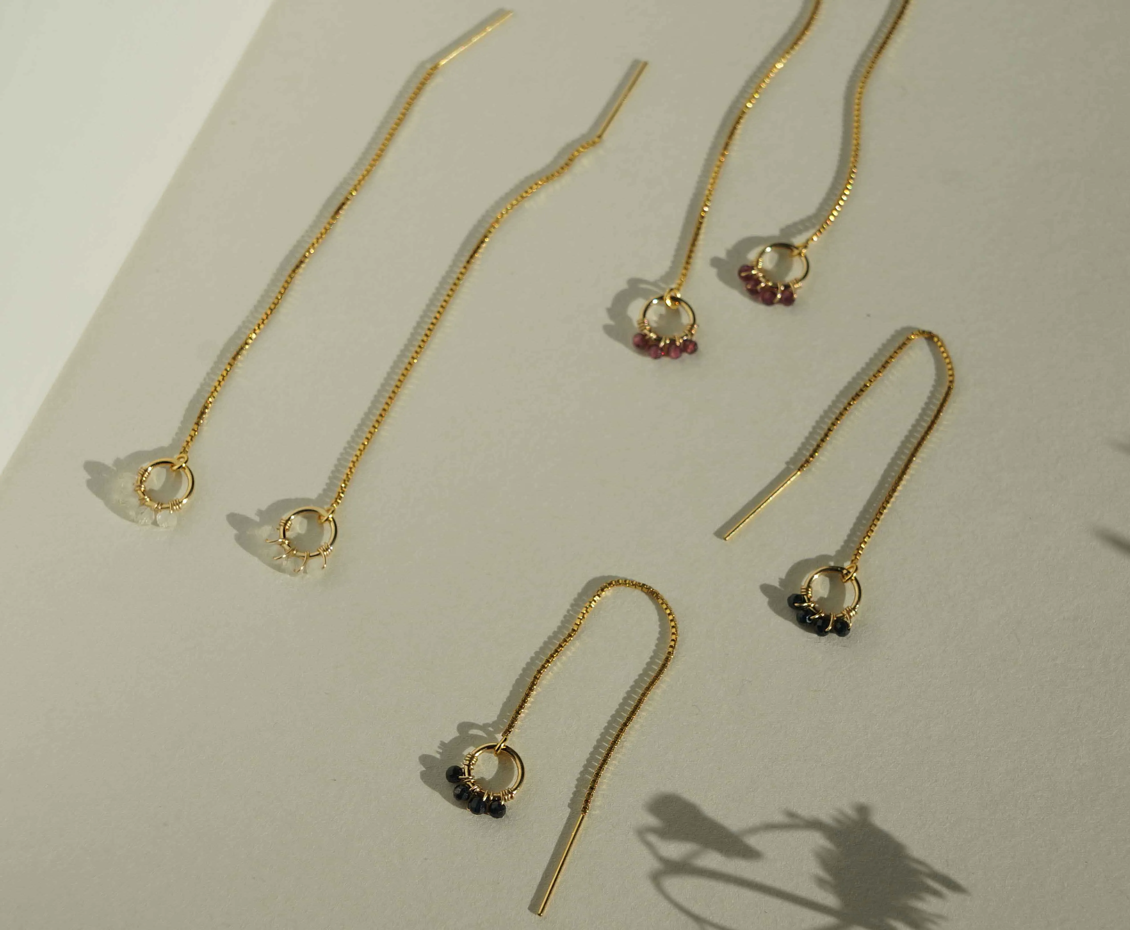 Onda Threader Earrings