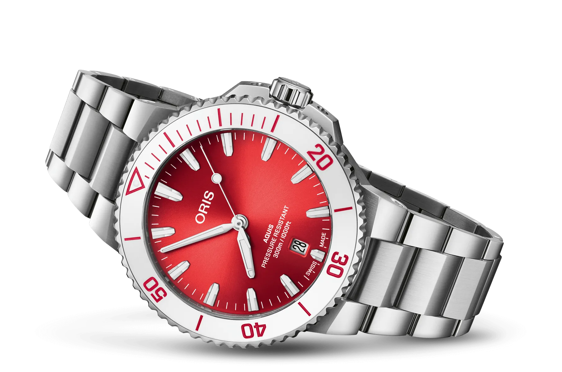 ORIS Watches USA, Inc Aquis Date 41.5 mm Stainless Steel