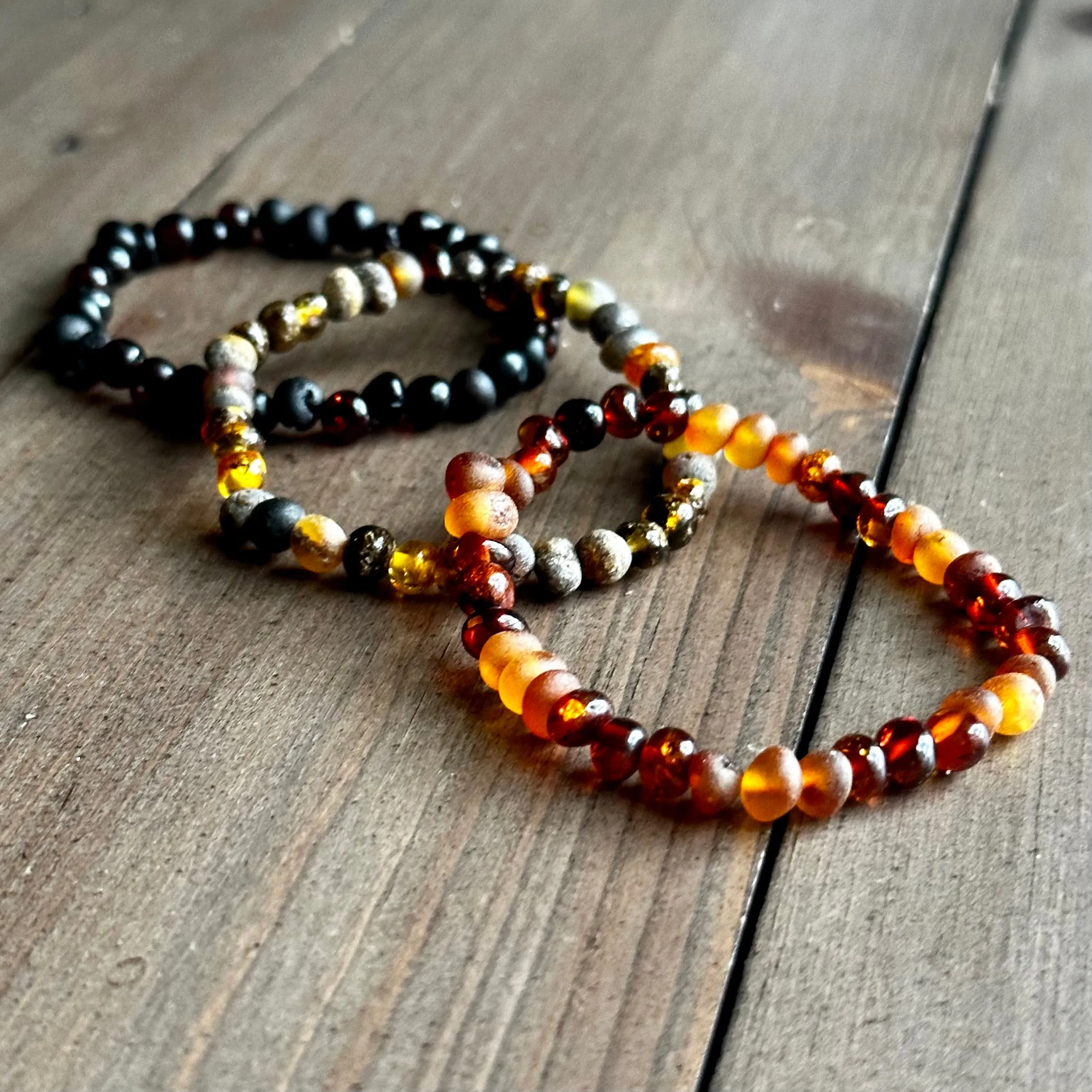 Out of the Woods All-Amber Stretchy Stacker