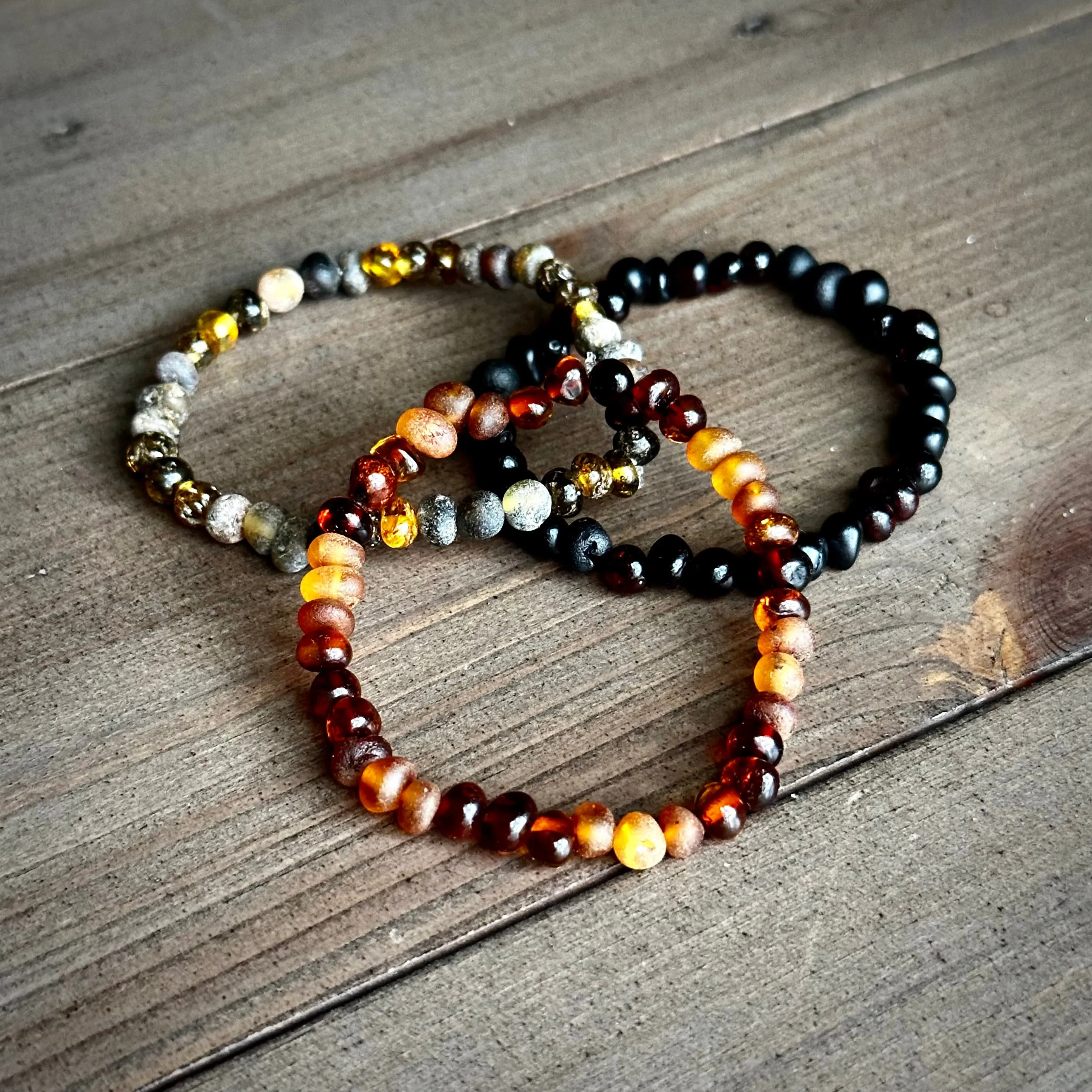 Out of the Woods All-Amber Stretchy Stacker