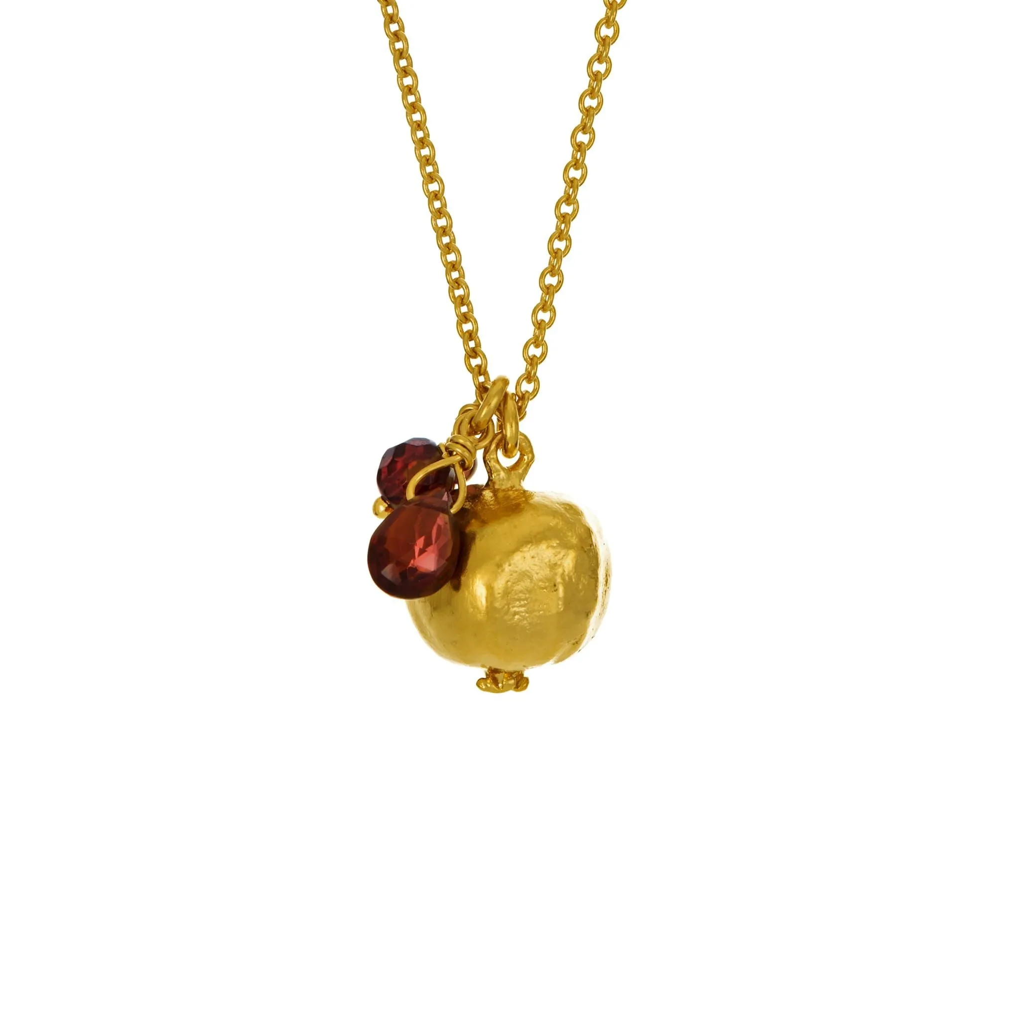 Pomegranate & Garnet Necklace