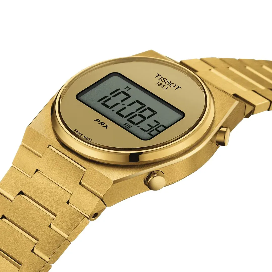 PRX Digital 35MM Yellow Watch
