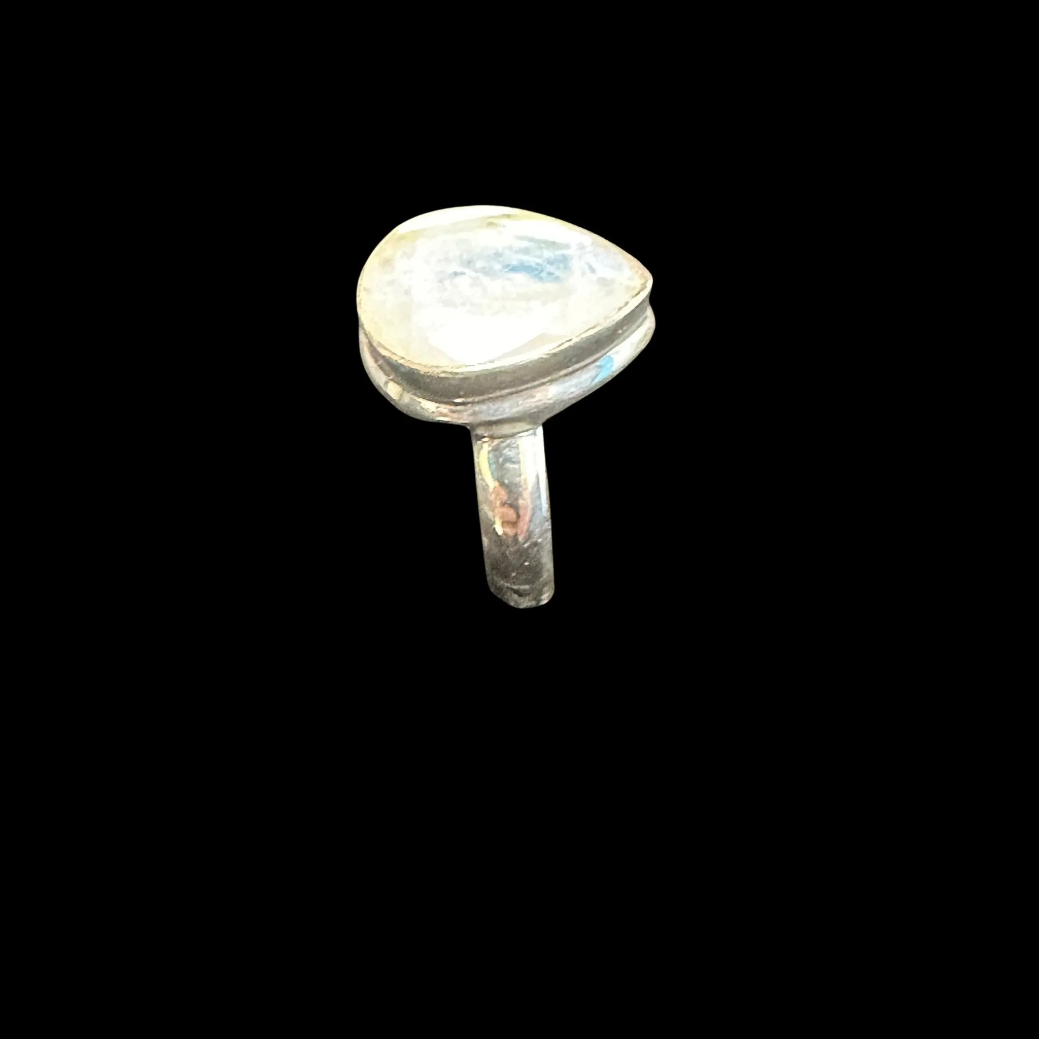 Rainbow Moonstone Ring And Pendant Set Sterling Moonstone Jewelry