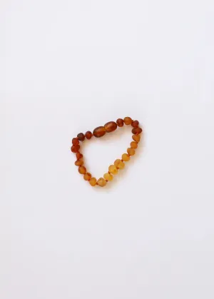 Raw Baltic Amber   Sunflower Bracelet