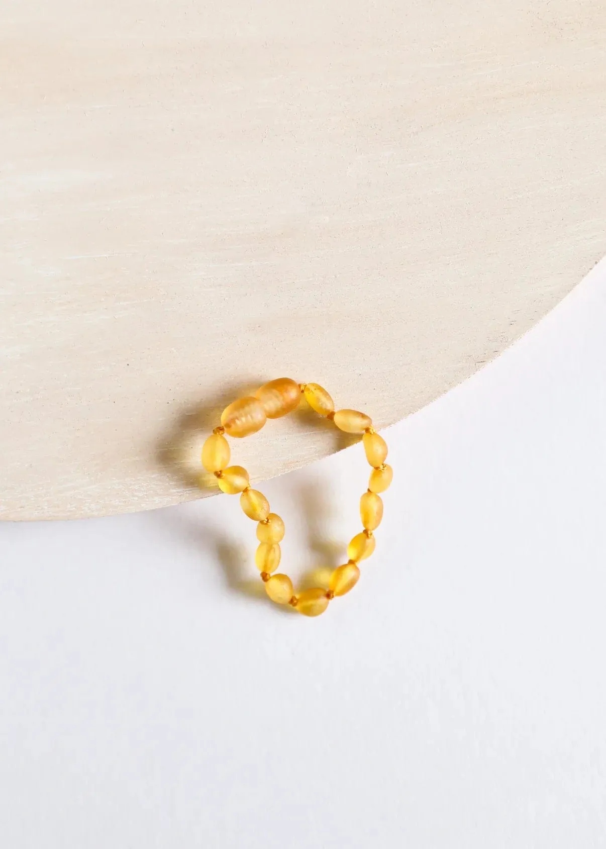 Raw Honey Baltic Amber Bracelet