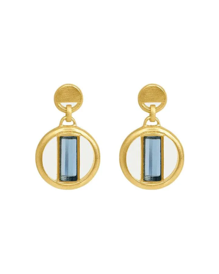 Revival Gemstone Droplet Earrings