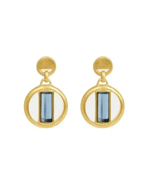 Revival Gemstone Droplet Earrings