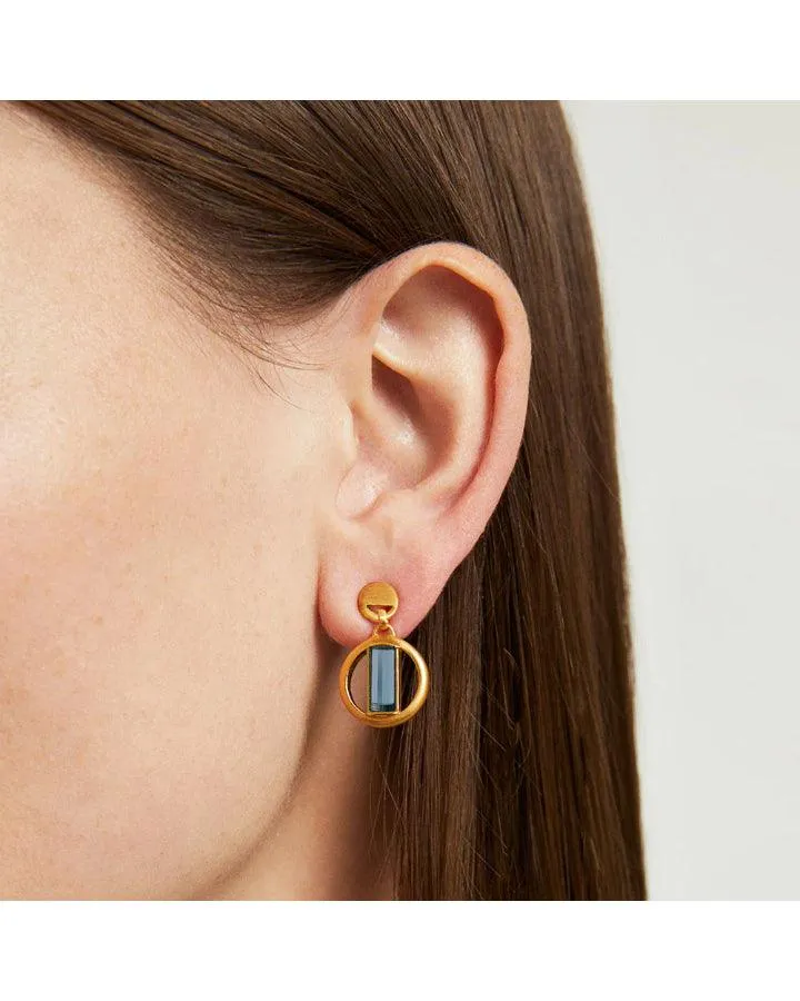 Revival Gemstone Droplet Earrings