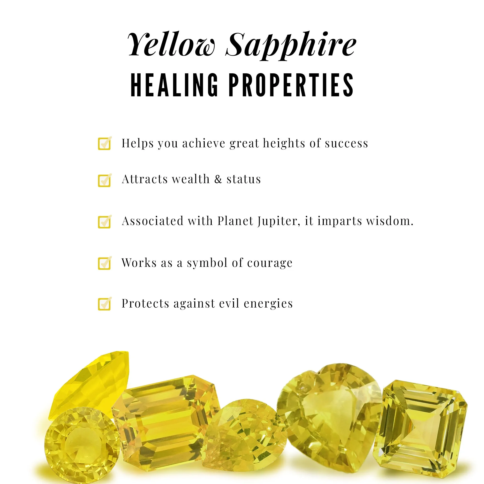 Round Yellow Sapphire Three Stone Chain Bracelet
