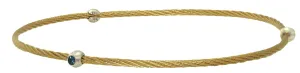 Sapphire Cable Bangle
