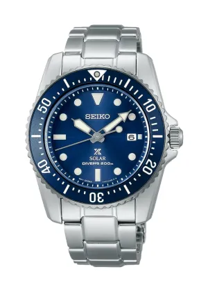 SEIKO PROSPEX SOLAR SPORTS DIVER STAINLESS STEEL BRACELET SNE585P