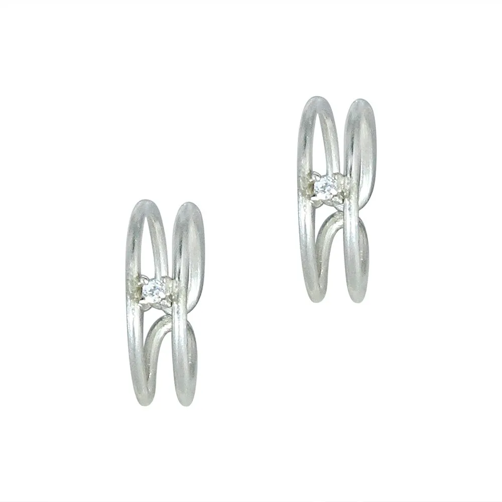 Set Of Three Silver Toe Rings (4)