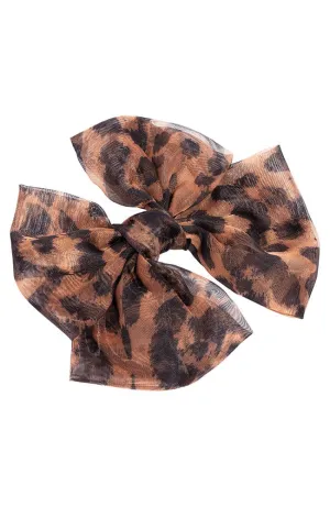 Sheer Bow Barrette