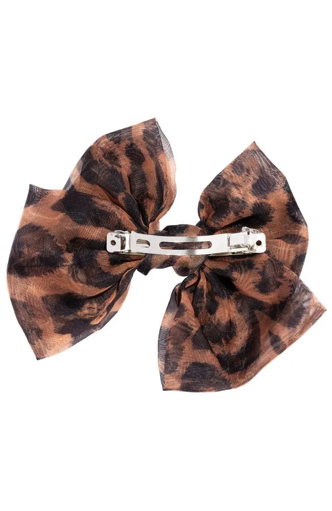 Sheer Bow Barrette