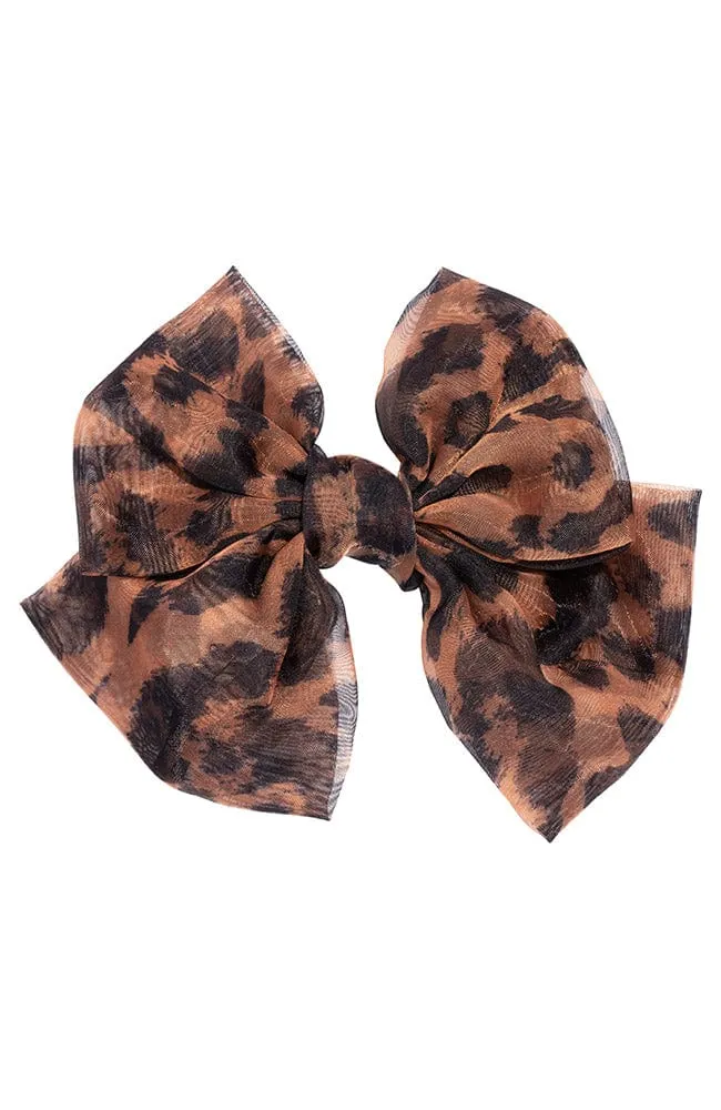 Sheer Bow Barrette