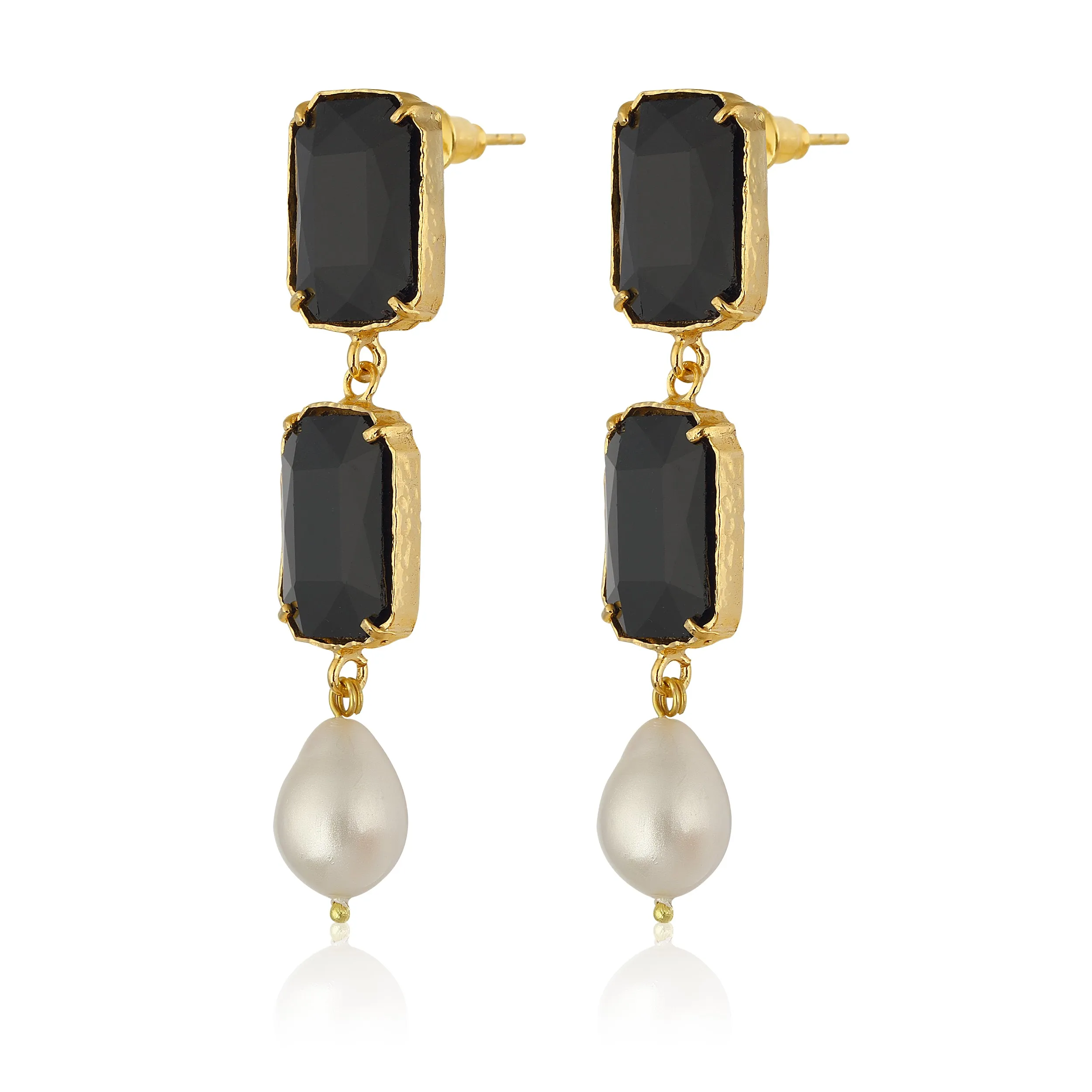 Sloane Earrings - Black