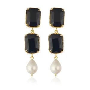 Sloane Earrings - Black