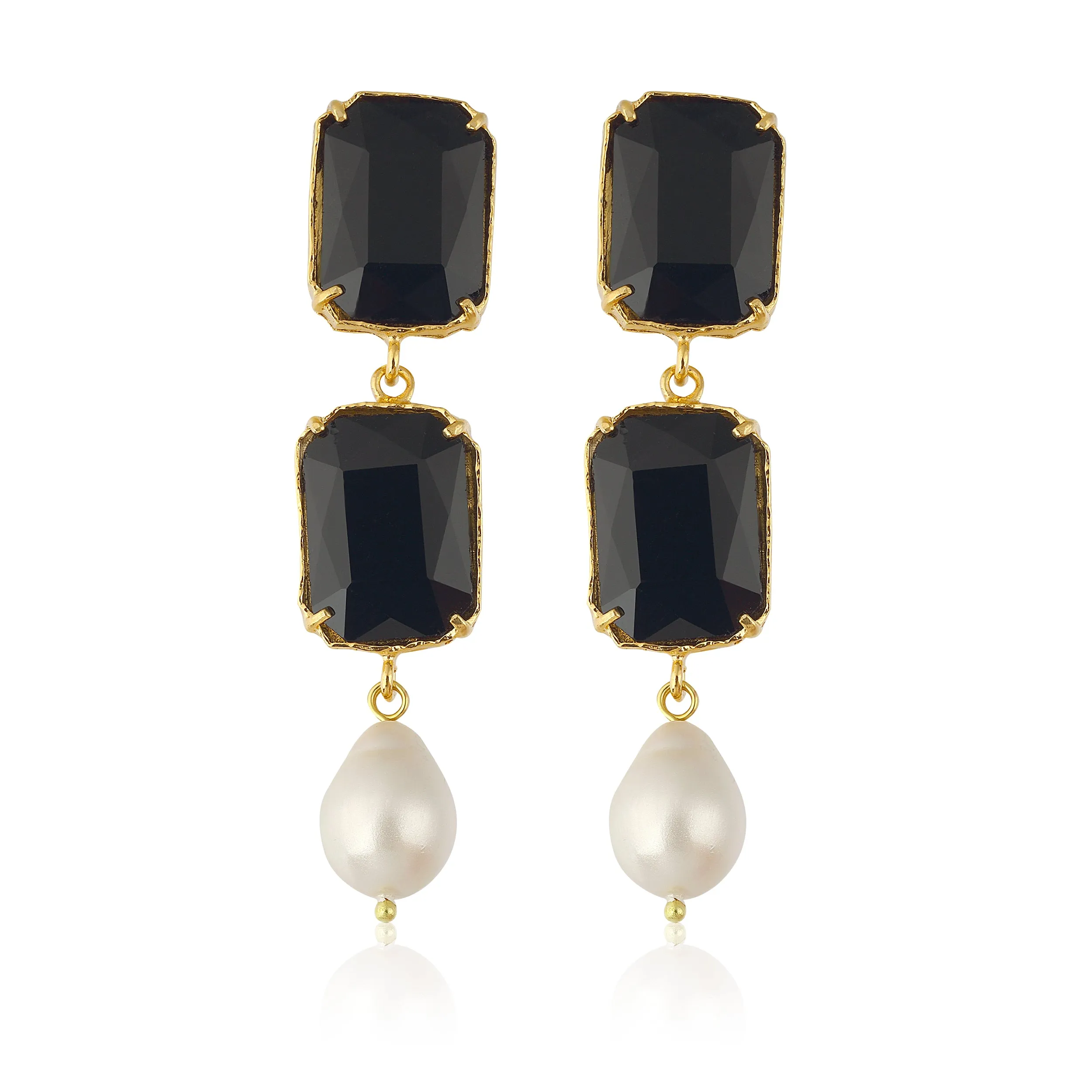 Sloane Earrings - Black