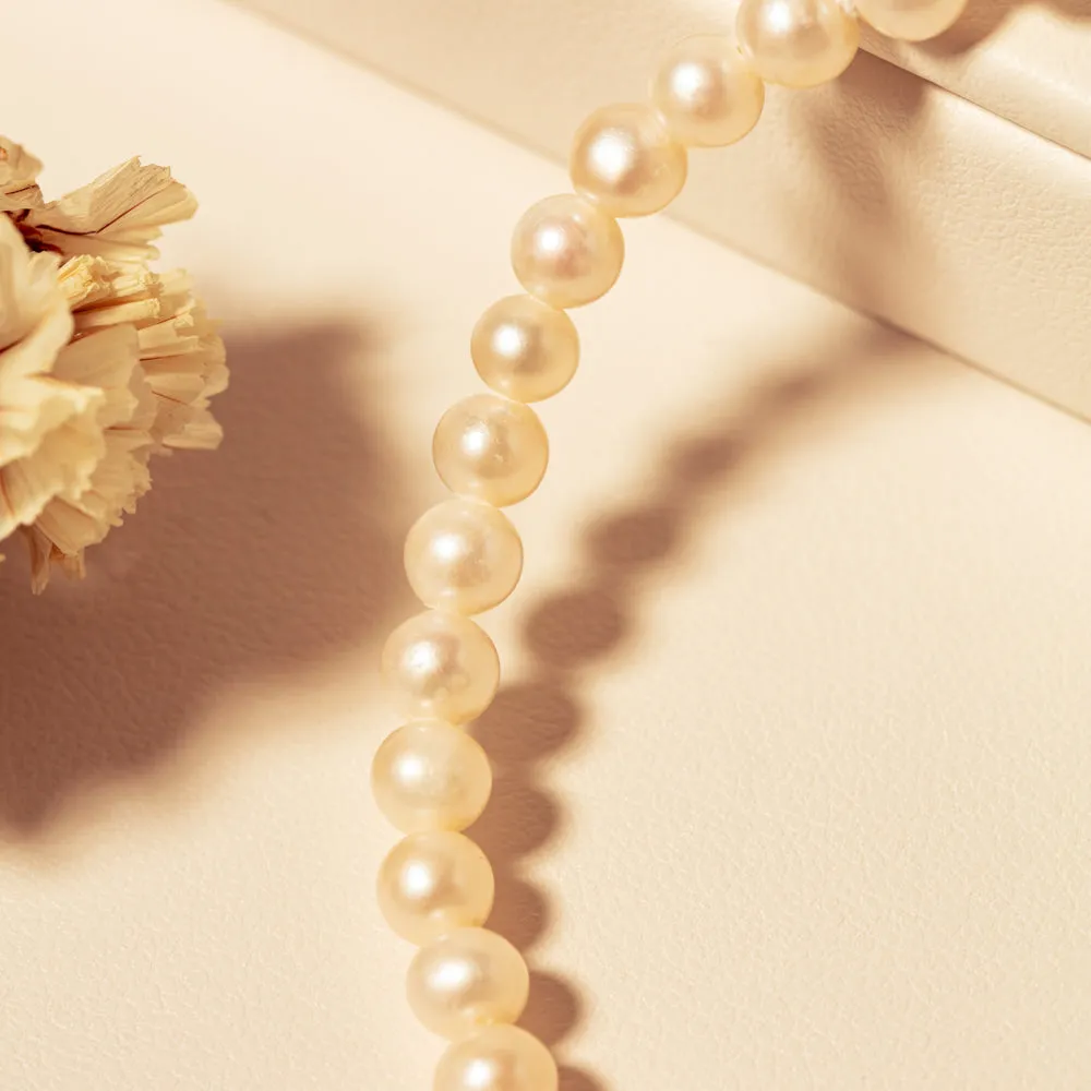 Sterling Silver Freshwater Pearl Zelda Bracelet