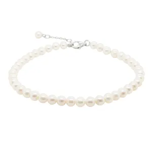Sterling Silver Freshwater Pearl Zelda Bracelet