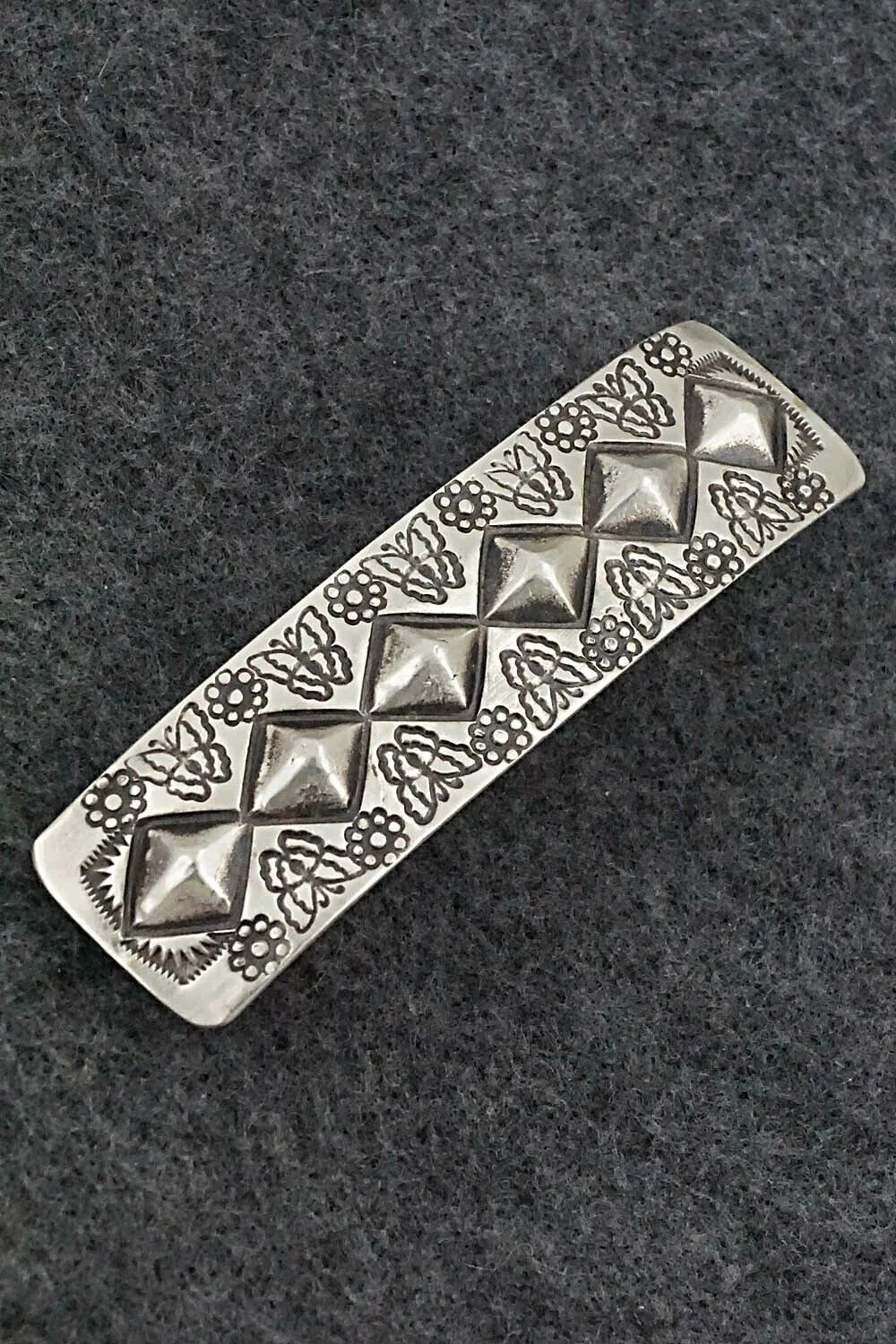 Sterling Silver Hair Barrette - Calvin Martinez
