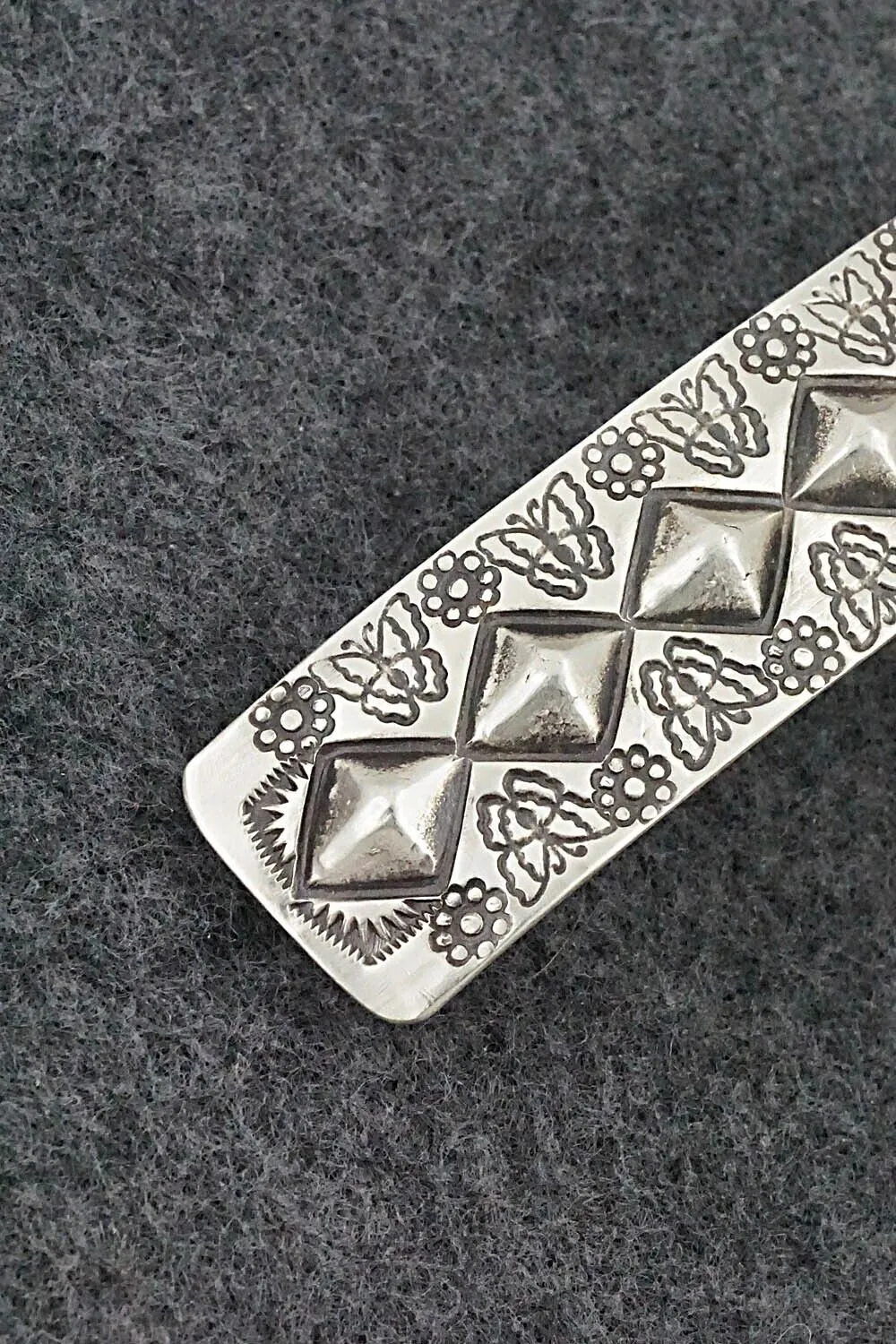 Sterling Silver Hair Barrette - Calvin Martinez