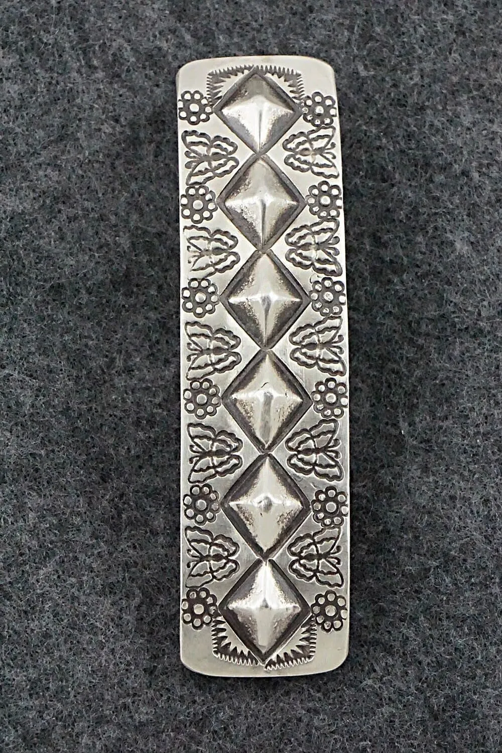 Sterling Silver Hair Barrette - Calvin Martinez