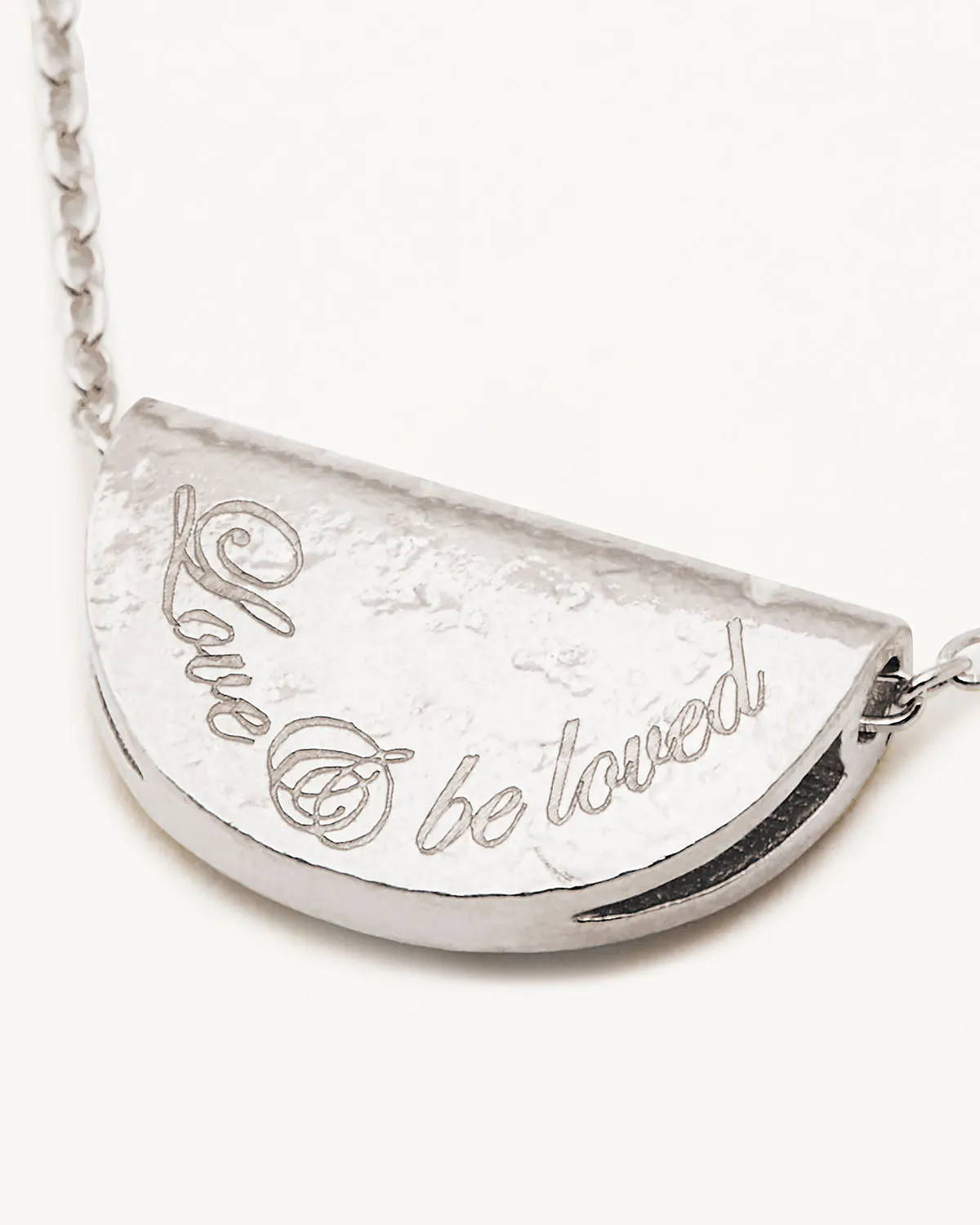 Sterling Silver Lotus Birthstone Necklace - January - Garnet