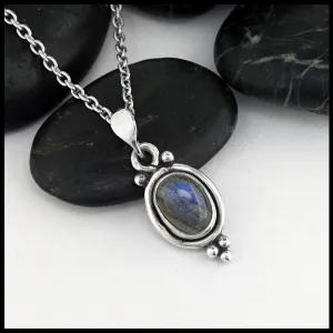 Sterling Silver Moonstone Pendant