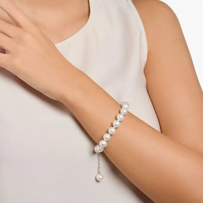 Sterling Silver Pearl Bracelet A2046-082-14-L19V