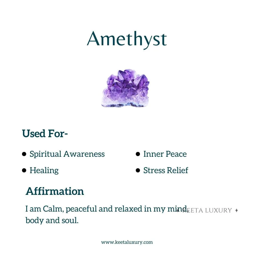 Sunrise Flower - Amethyst Necklace