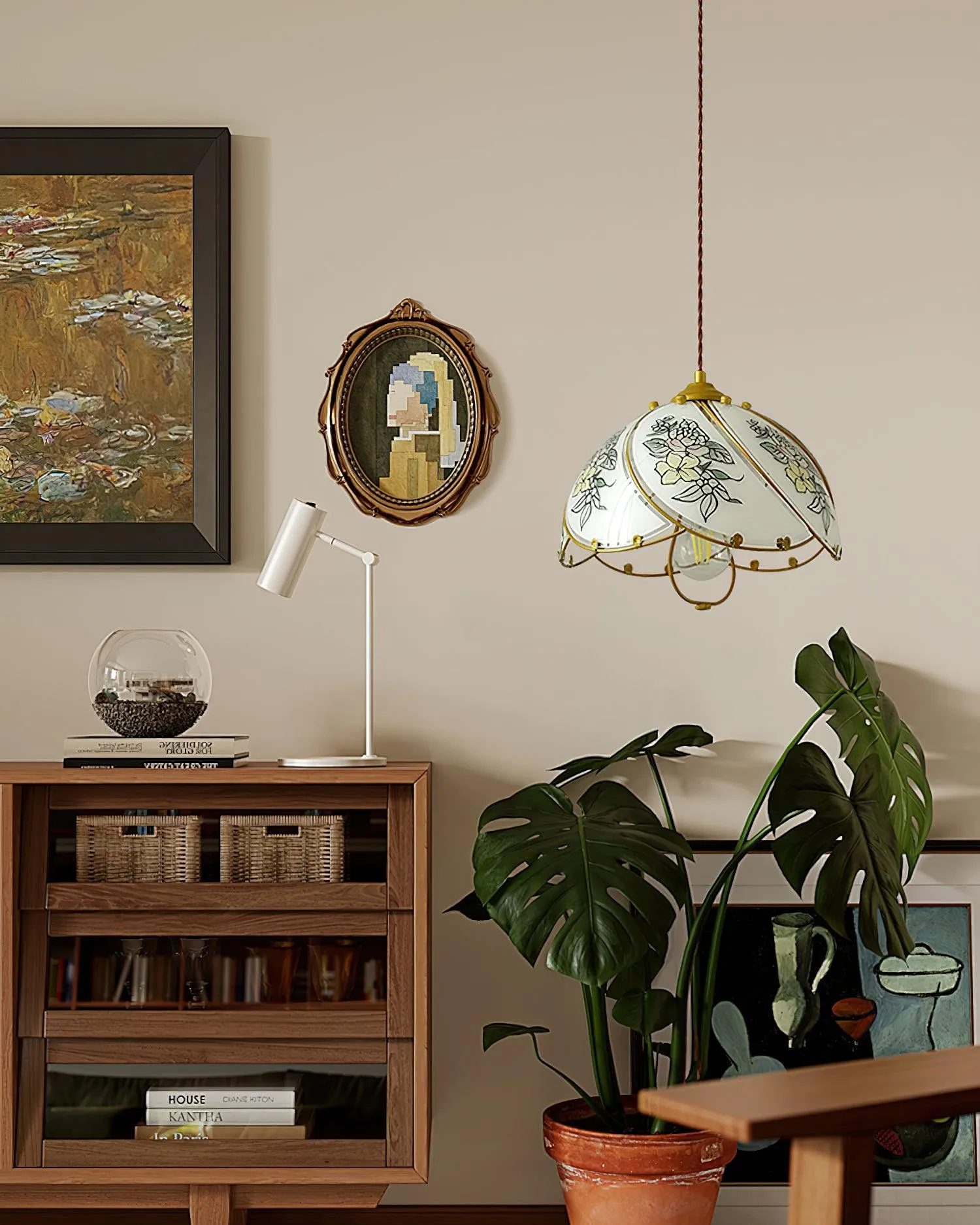Tiffany Lily Pendant Lamp