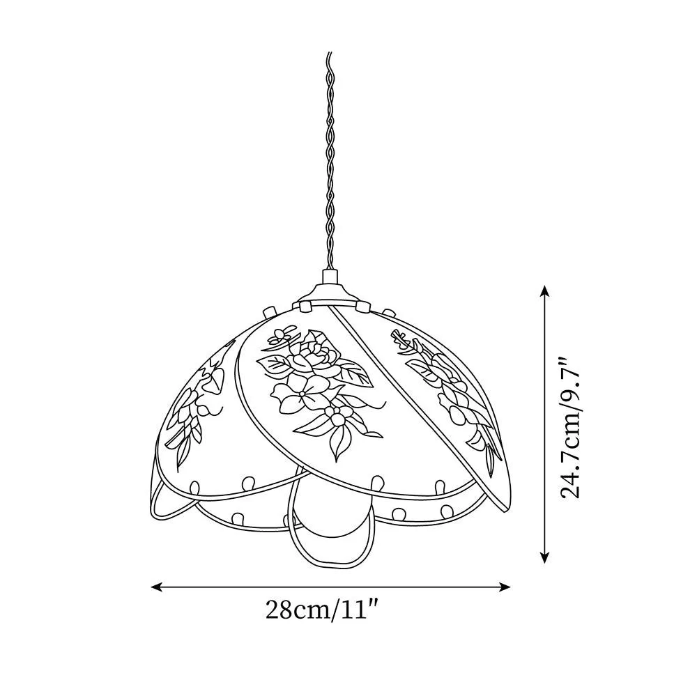 Tiffany Lily Pendant Lamp