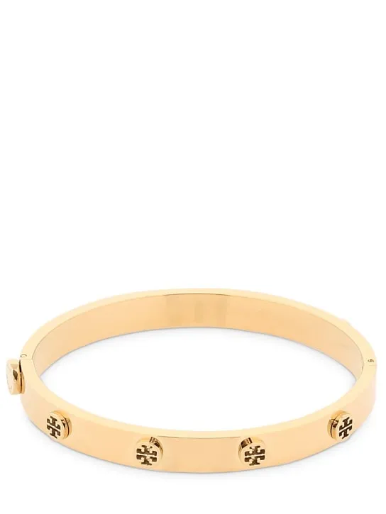 Tory Burch   7mm Miller stud hinge bracelet 