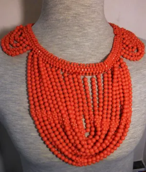 Traditional Nigerian Royal Coral Beads