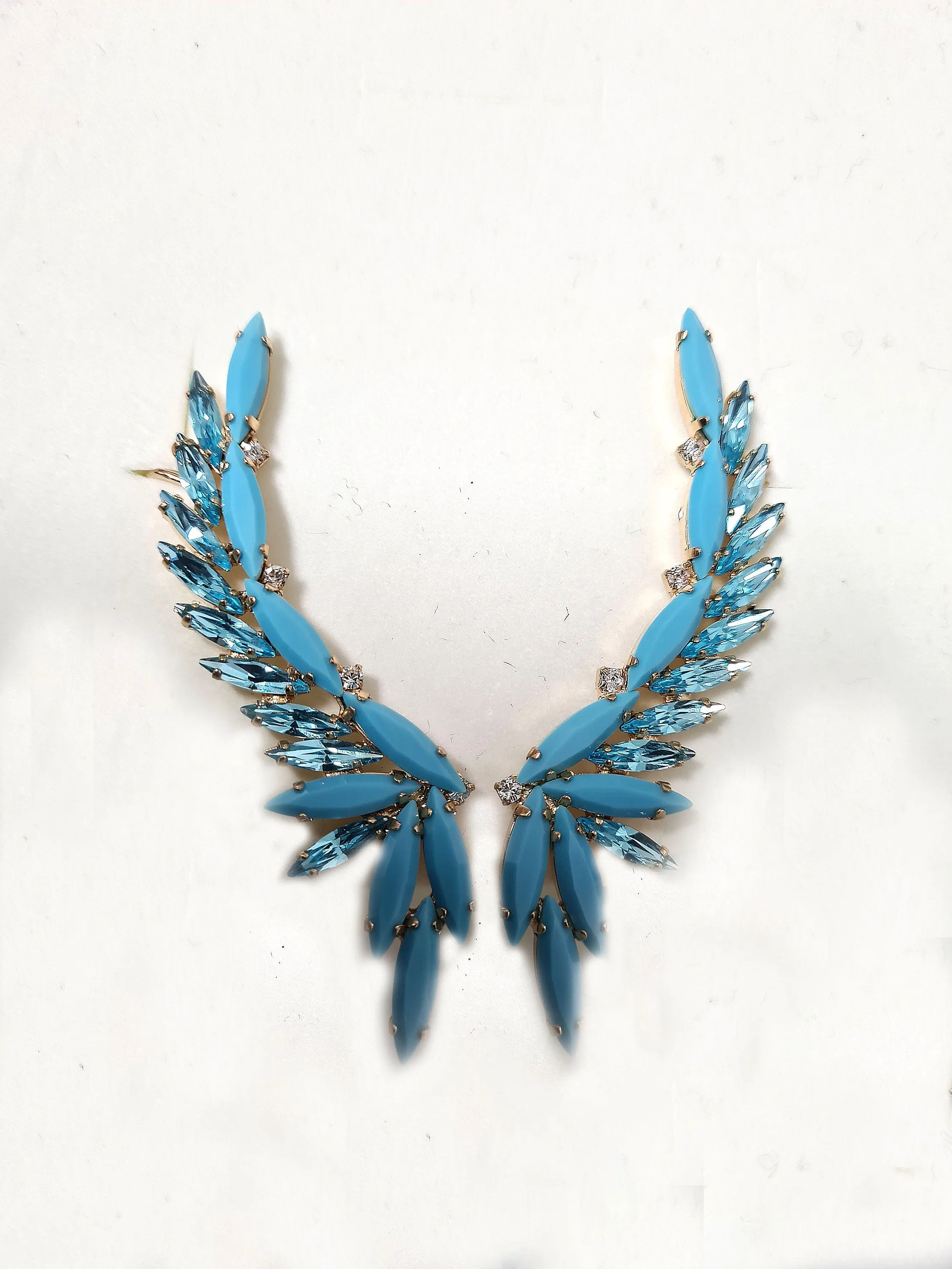 Turquoise EAR CLIMBERS