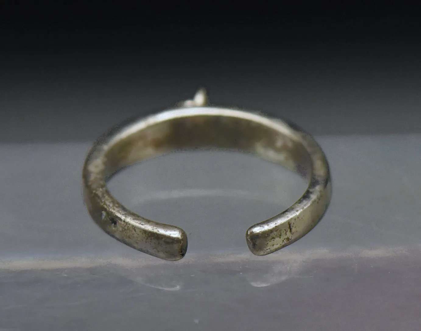 Vintage Adjustable Dangle Bead Toe Ring