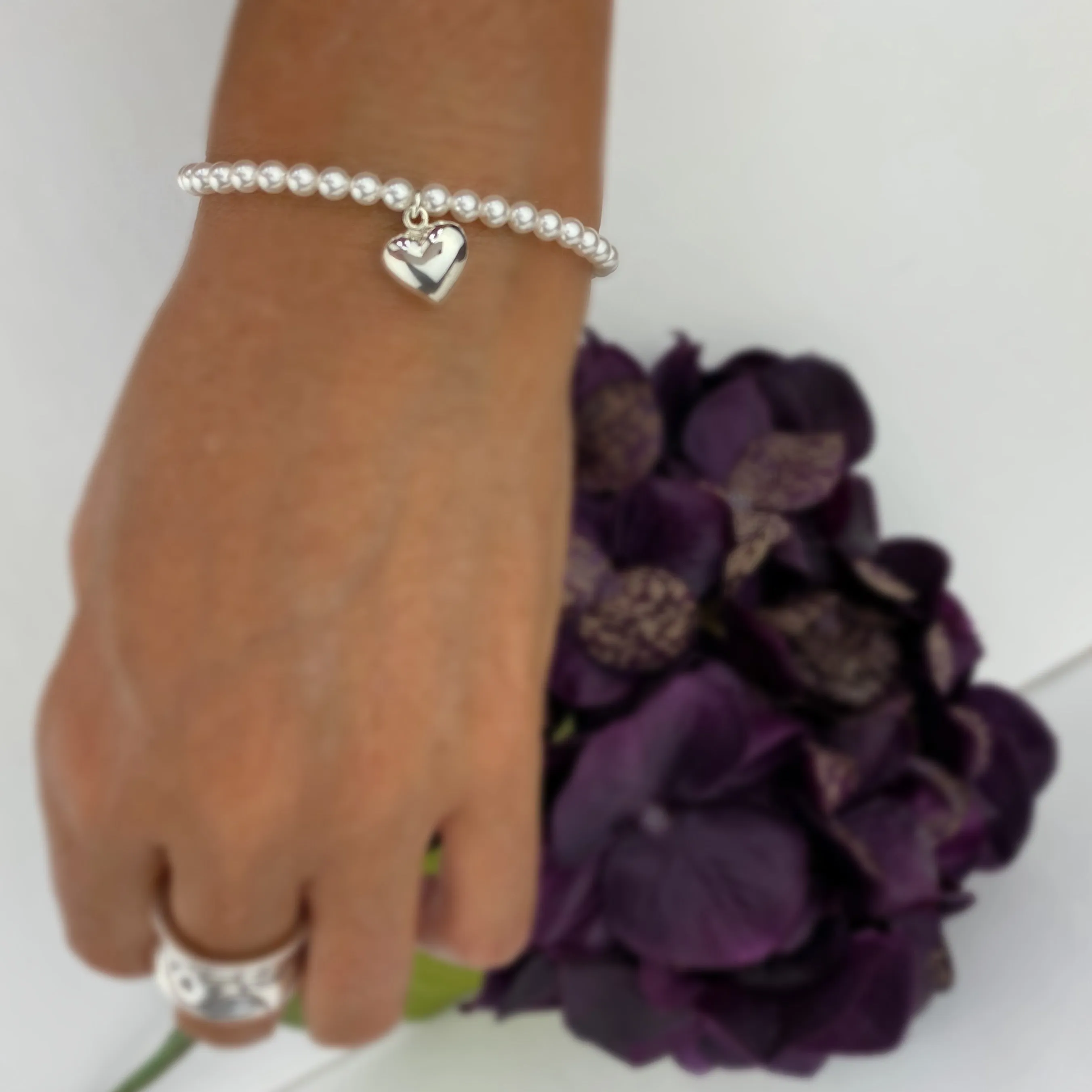 Vintage Heart Bracelet - VBRC300